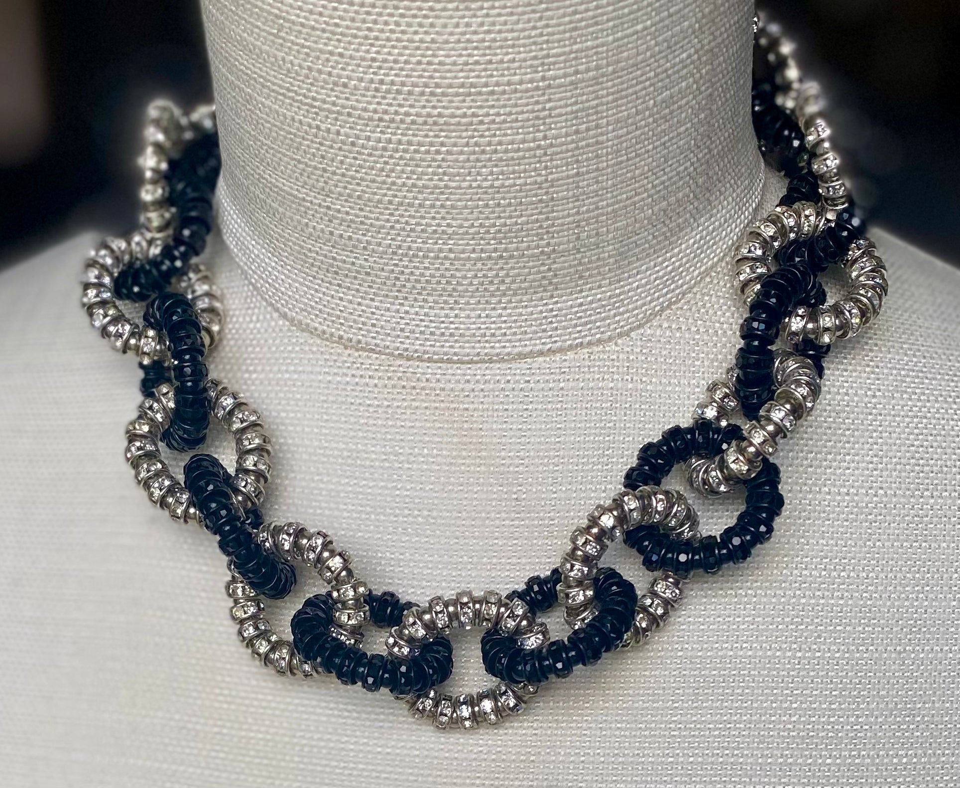 Joyce Black Crystal
