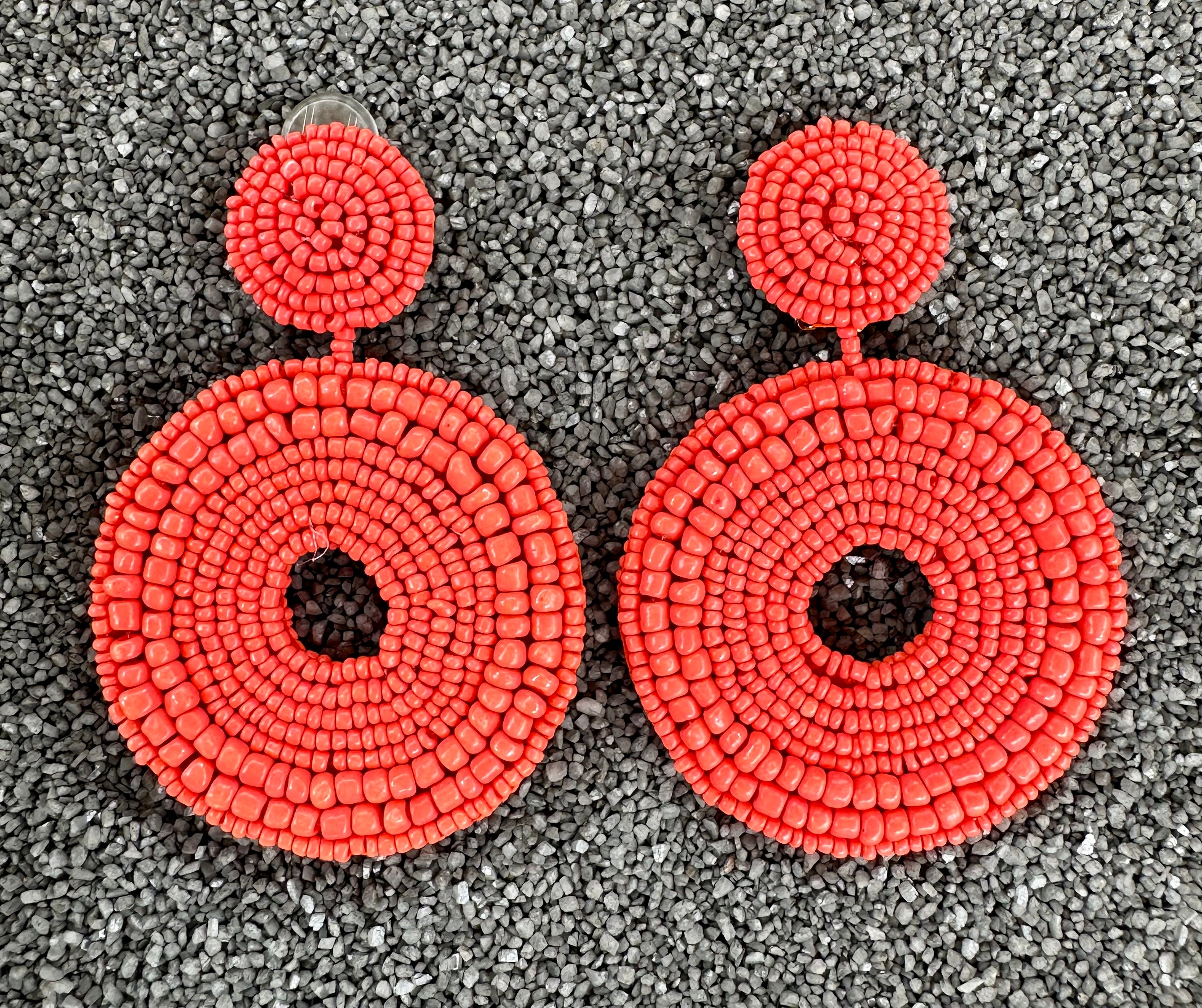 Seed Bead Center Circle