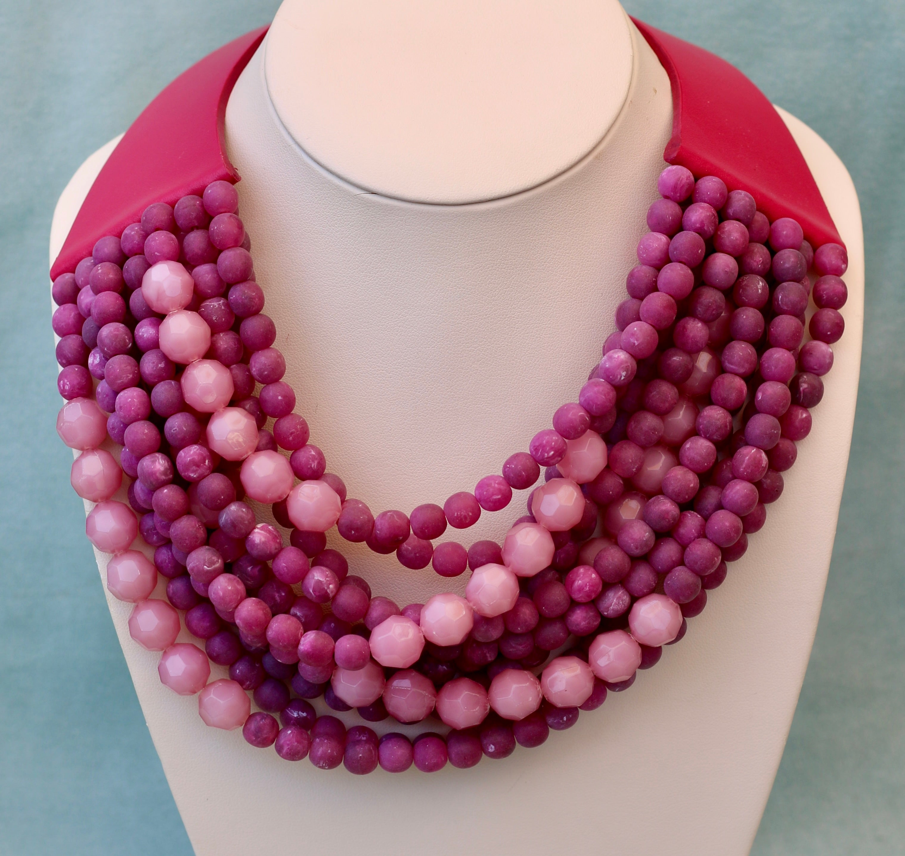 Marcella Thistle Multistrand Pale Orchid