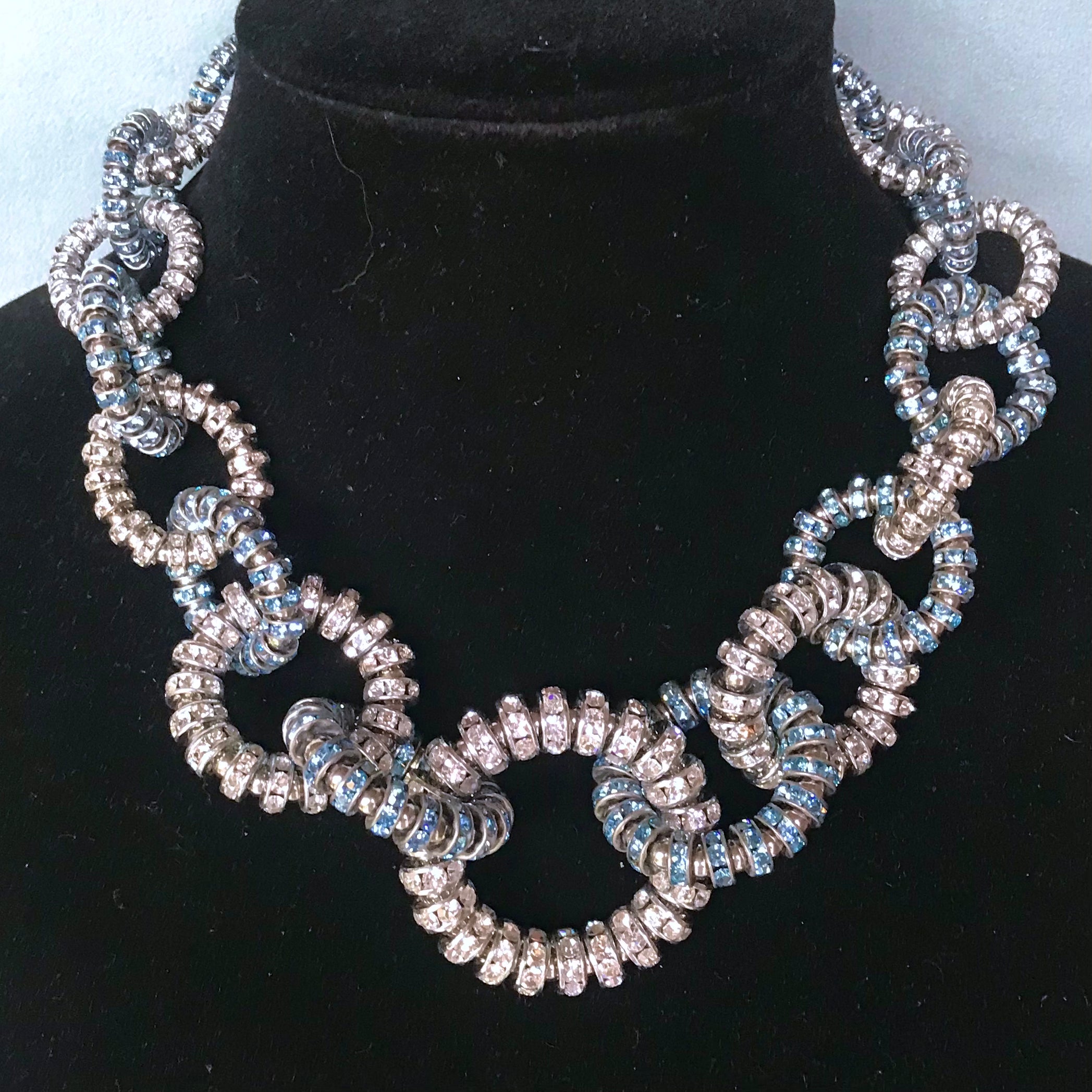 Rolls Blue And Silver Crystal