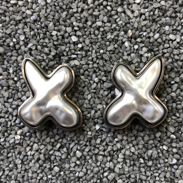 X Clip Earring