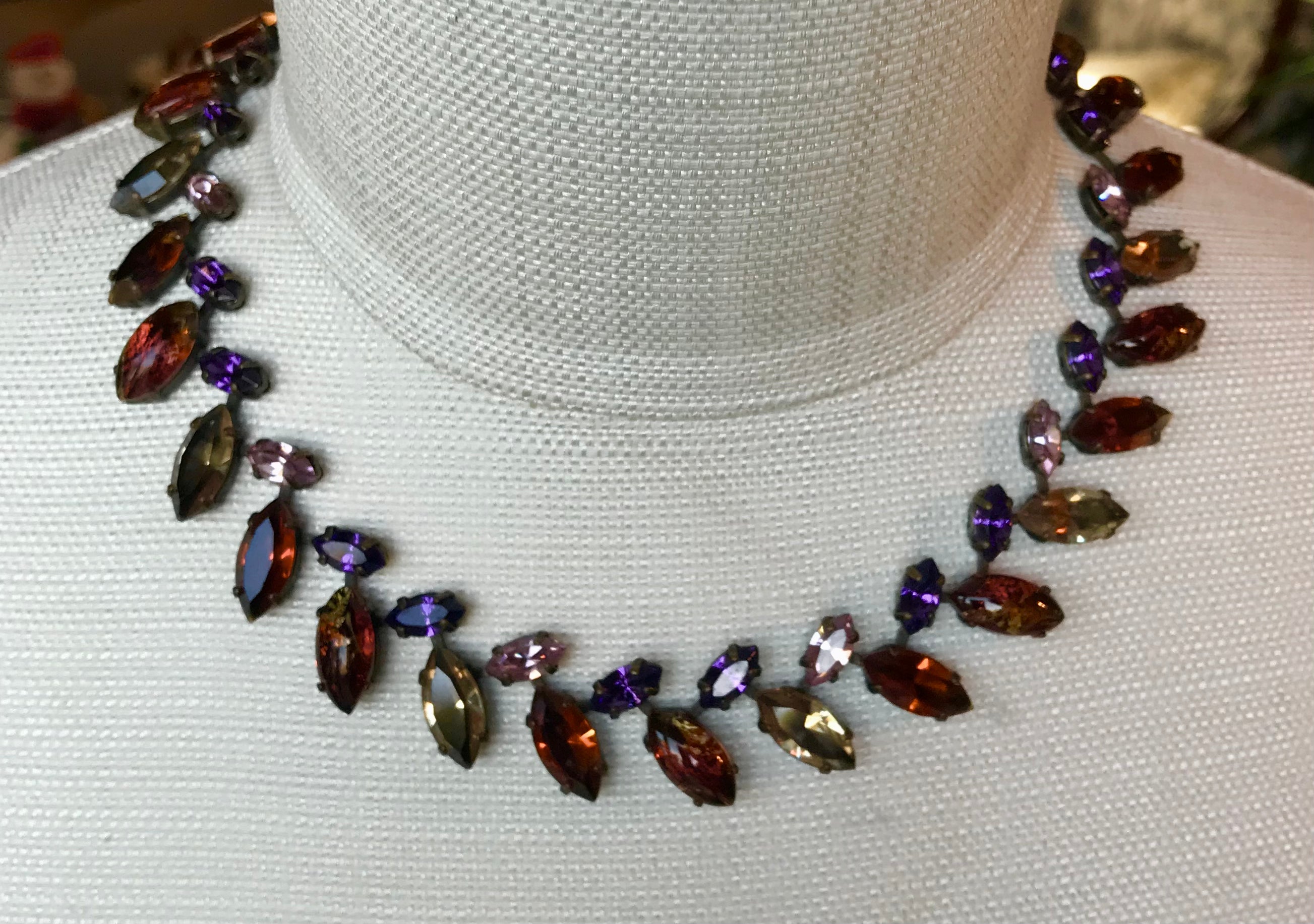 Petals Crystal Necklace