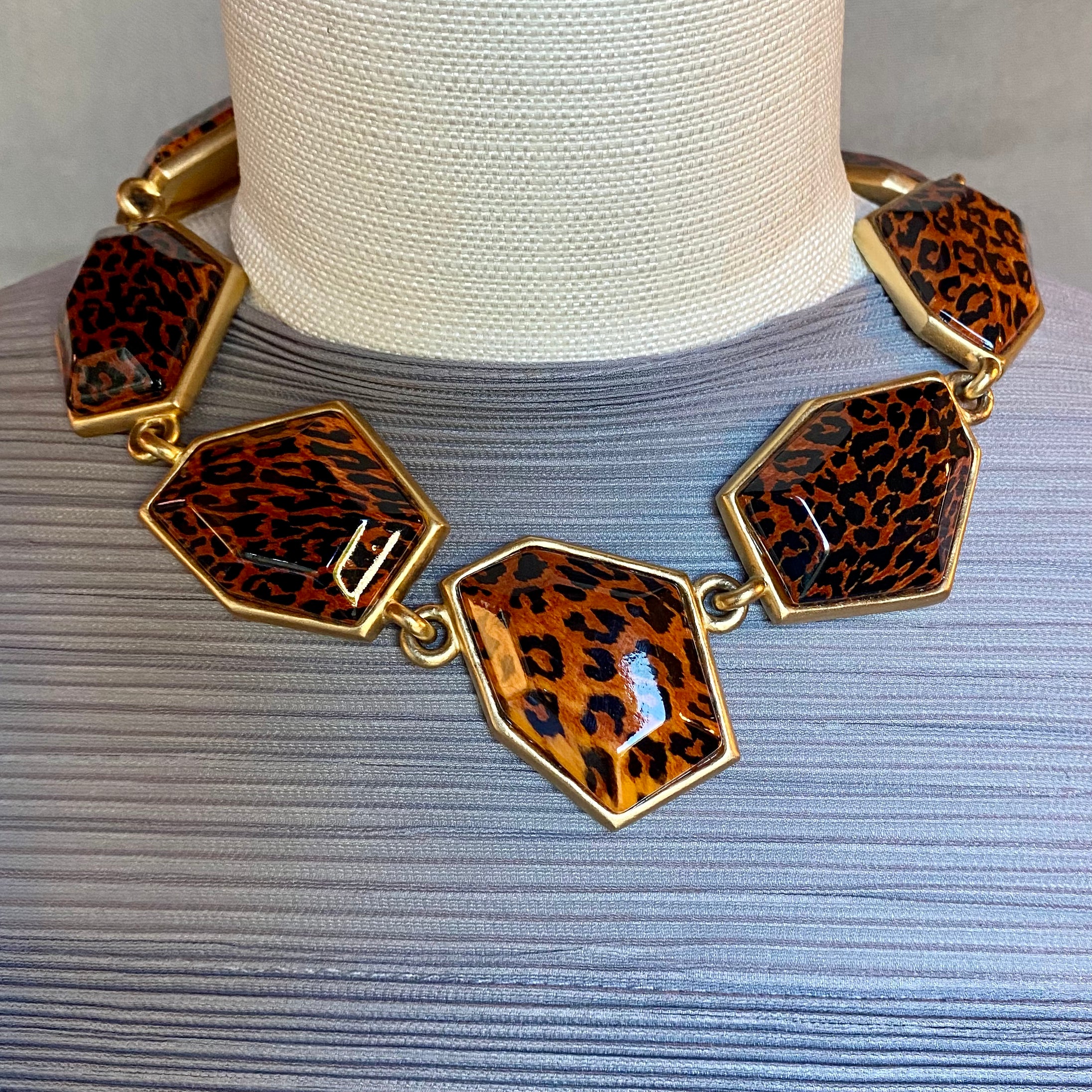 Leopard Satin Print