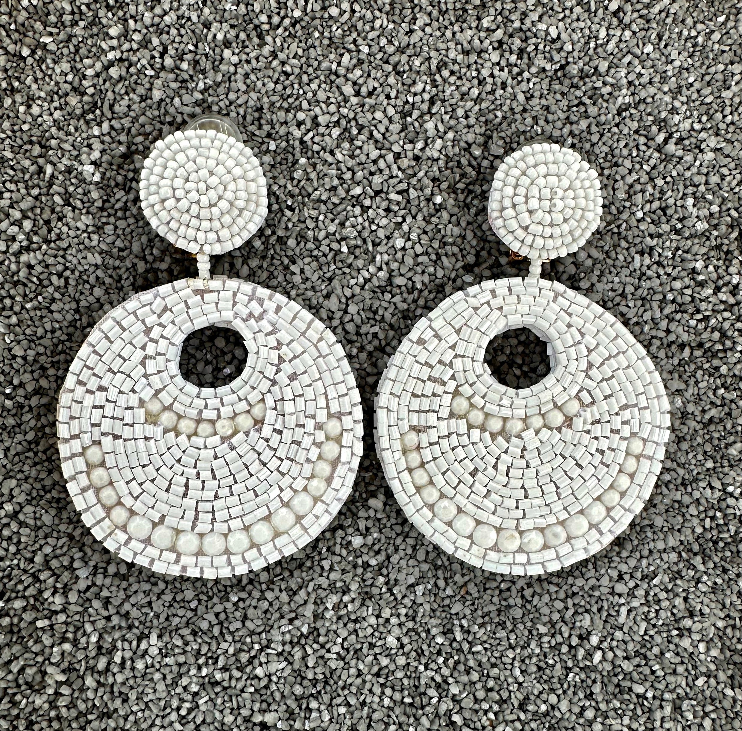 Seed Bead Top Circle
