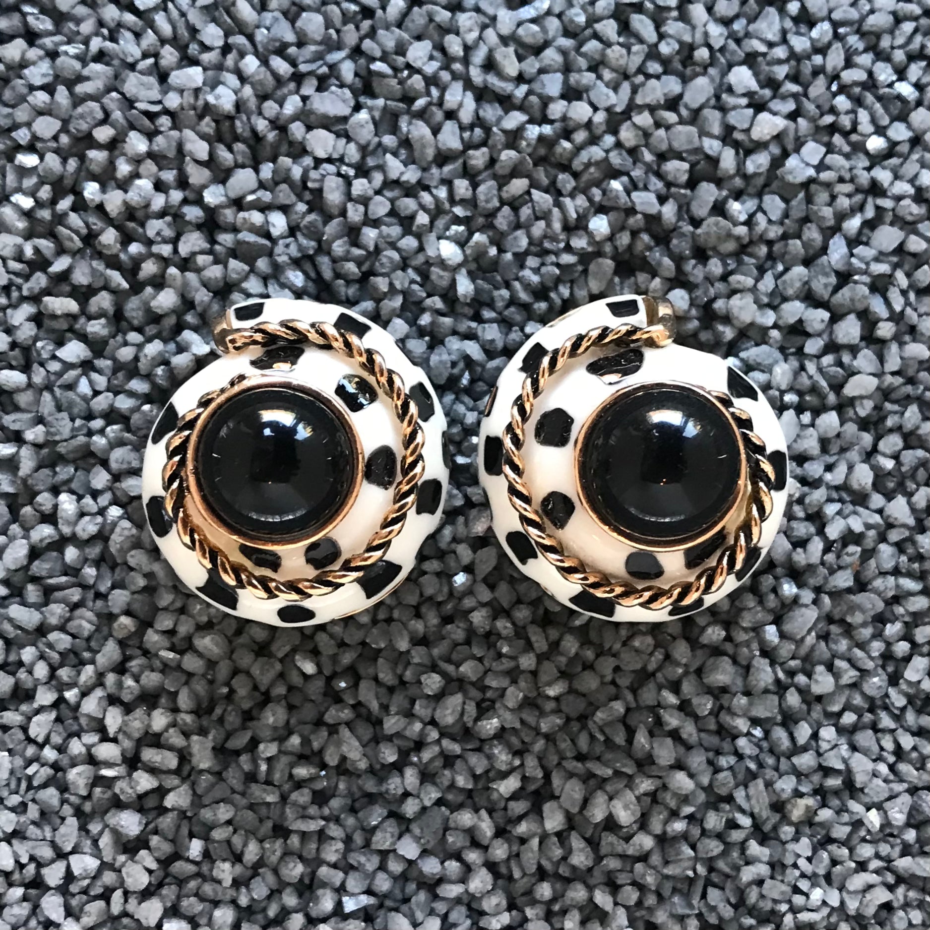 Spotted Shell Swirls W Color Center