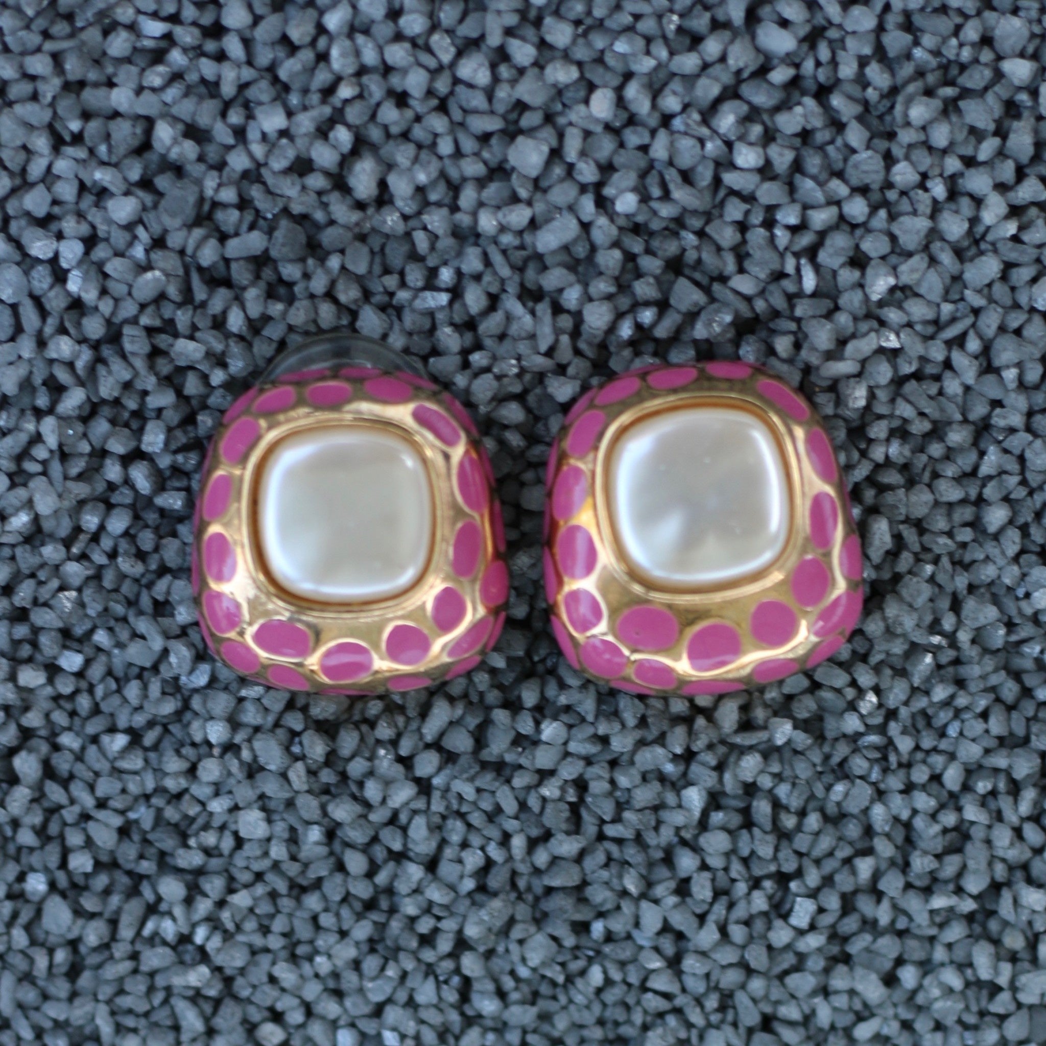 Dots Pearl Gold with Colors